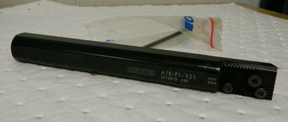 Seco A16-FL Indexable Boring Bar 8" OAL 1" Shank Diam 1.81" Max B