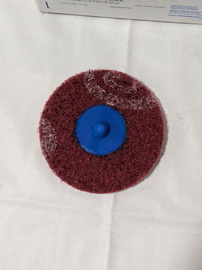 Norton Quick-Change Disc: Type R, 3" Dia, Aluminum Oxide Box of 25 66623335430