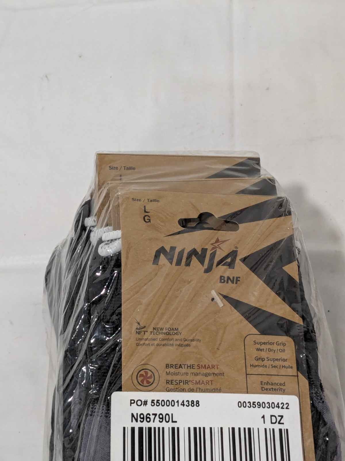 MCR Safety Sz L Nylon/Spandex General Protection Work Gloves 12 Pairs N96790L