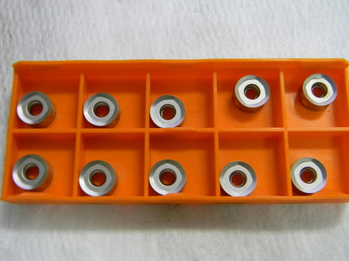 Hertel RNHU1004 MF Grade HC540M Carbide Milling Insert QTY 10 89454987