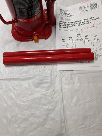 Big Red Torin 12 Ton Portable Bottle Jack Heavy Duty T91203B