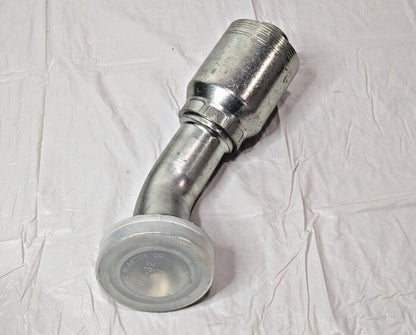 Gates Hydraulic Hose Fitting G24357-2432 24GSM-32FLH45M
