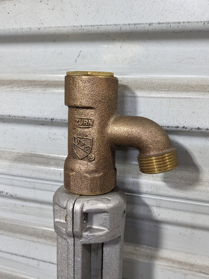 Zurn Exposed Head Non-Freeze Post Hydrant 3 Ft. Bury 1 In. Connection Z1385-1X3