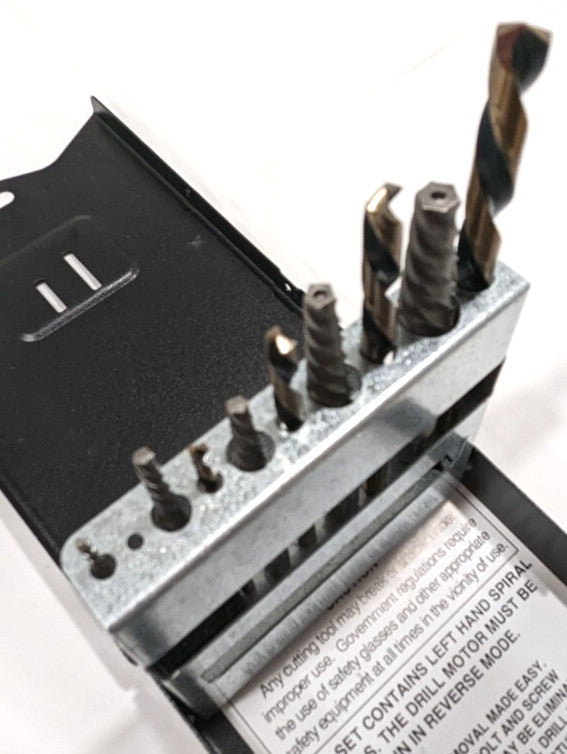 Screw Extractor Set  9pc   20879  *Incomplete*