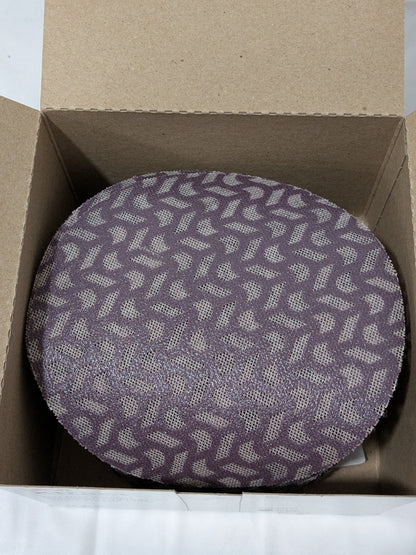 3M Hook & Loop Disc: 6" Dia, 80 Grit, Coated, Ceramic Box of 50 7100249502