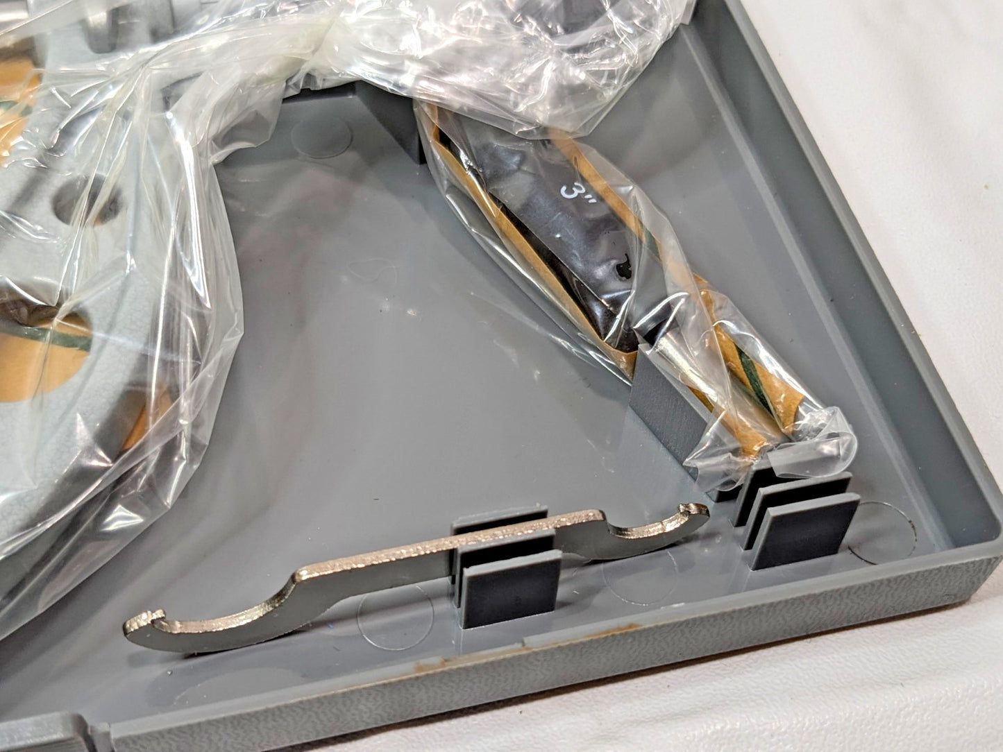 SPI Mechanical Outside Micrometer 3"-4" Range 0.0001" Graduation