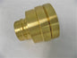 Parker 2" Brass Nipple Valved Female Coupler 2"-11-1/2 NPTF 3.72"OAL LBVHN32-32F