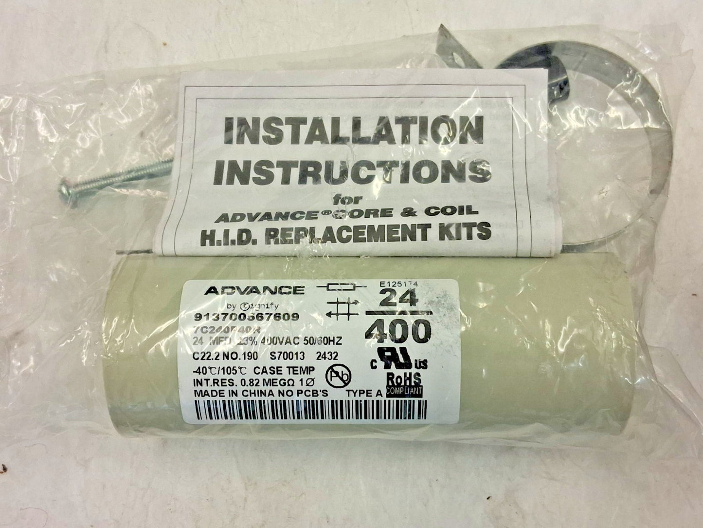Philips Advance High Intensity Discharge Ballast 400 Watt 71A6071-001D