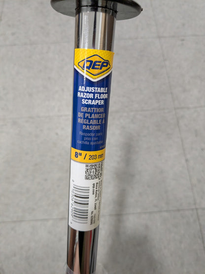QEP 3/4 Inch Wide x 8 Inch Long, Steel Scraper 62909Q