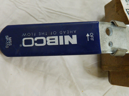 NIBCO Standard Manual Ball Valve: 2" Pipe, Full Port NL951LD