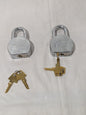 American Lock Padlock: Steel, Keyed Alike, 2-1/2" Wide Qty 2 A700KA-32427
