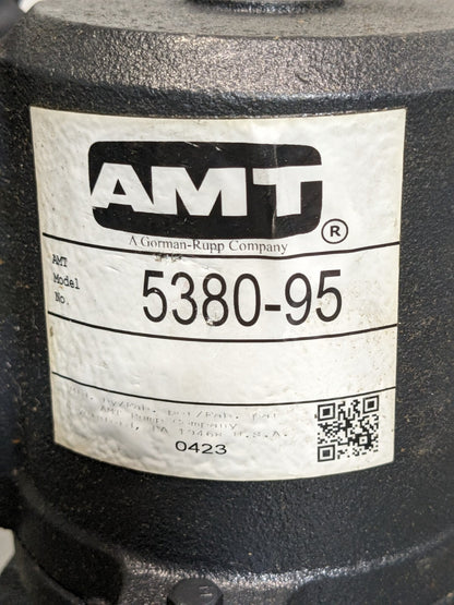 AMT Immersion Coolant Pump 56 GPM 1/8 HP 115/230v 1 Ph 5380-95 Parts / Repair