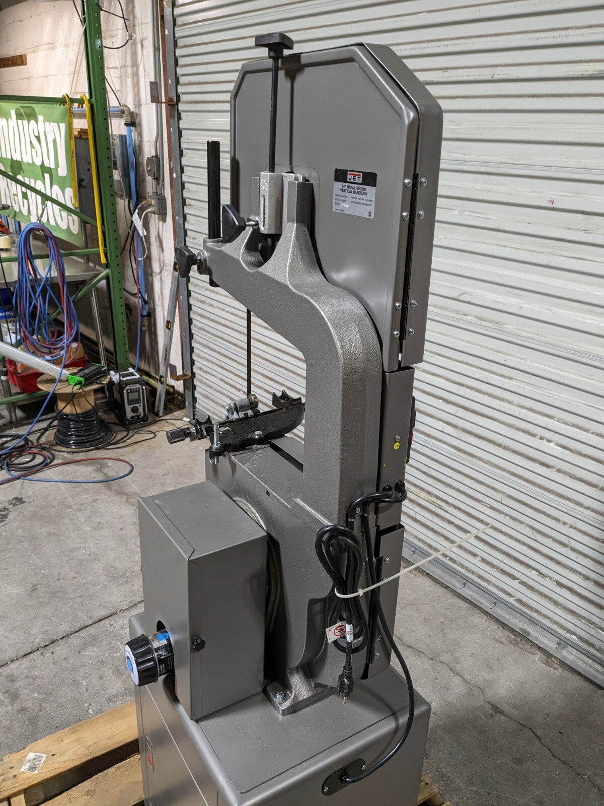 Jet 14" Metal / Wood Vertical Variable Speed Bandsaw 115v J-8201VS Parts/Repair