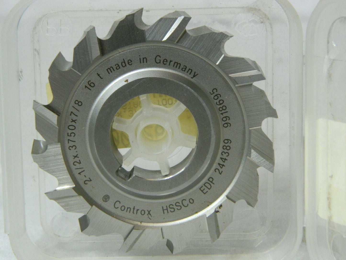 Controx Cobalt Side Chip Saw 2-1/2 Blade Dia x 3/8 Thick 7/8 Hole 244389