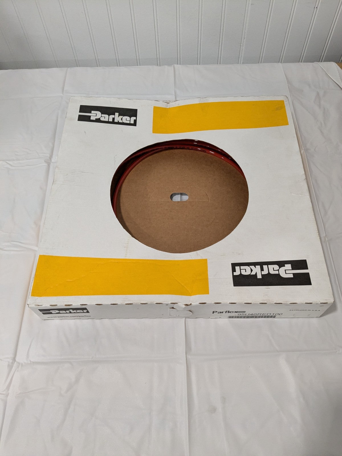 Parker Polyurethane Tube: 1/8" ID x 1/4" OD, 100' Long 95U-4-062-