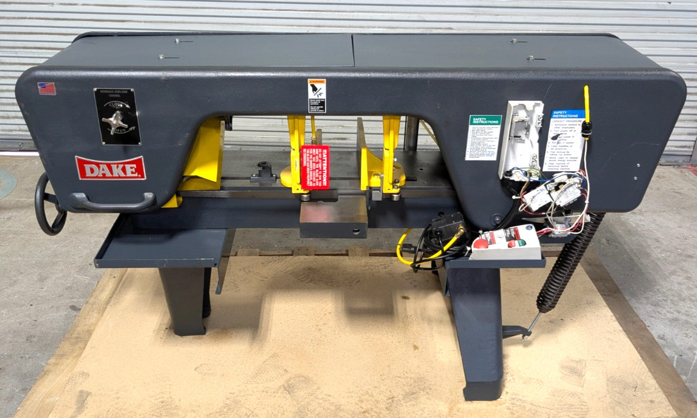 Dake Johnson  JH10 10"x18" Bandsaw   1HP  110V 1ph  USA Made  *Needs Repair*
