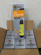 RAILHEAD GEAR Handheld Flashlight: D Battery, LED, 7.75 in Lg, Box of 6 KE-FL40