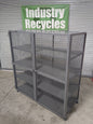Little Giant Vented Storage Locker 3-Shelf 13 Ga. Welded Steel 78" x 72&quo