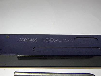 Hertel 1.97" HB Left Hand Cut Indexable Cutoff Toolholder HB-E64L.M41 2000468