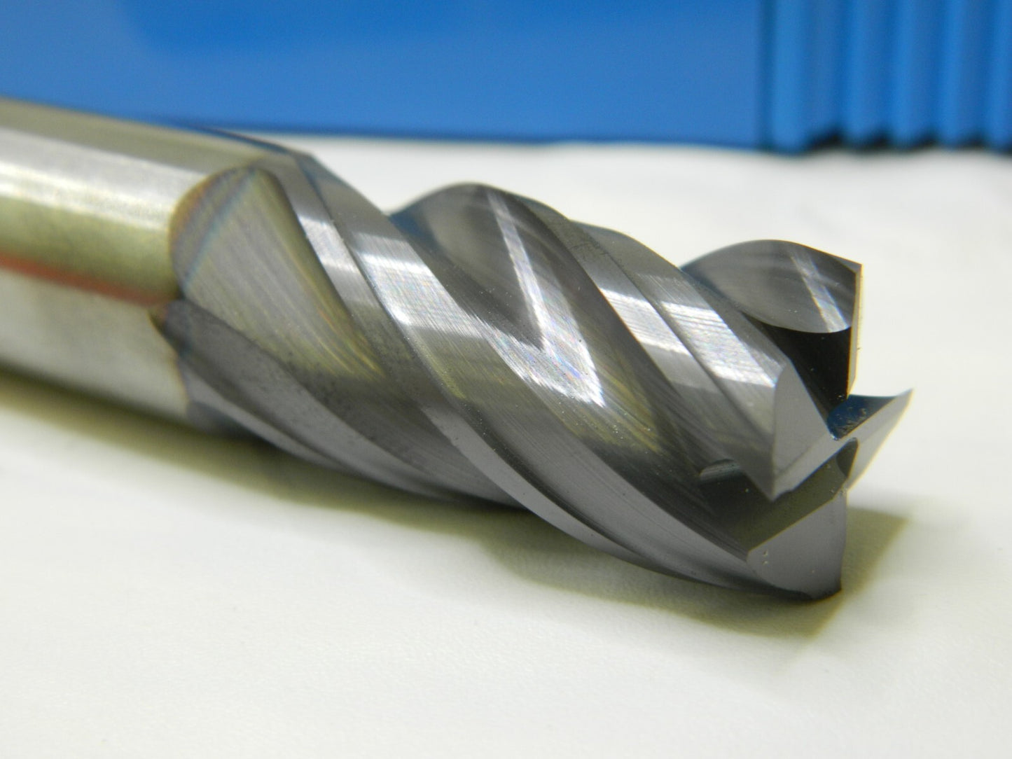 SGS Solid Carbide Square End Mill 0.7087'' Dia, 1.2598'' LOC
