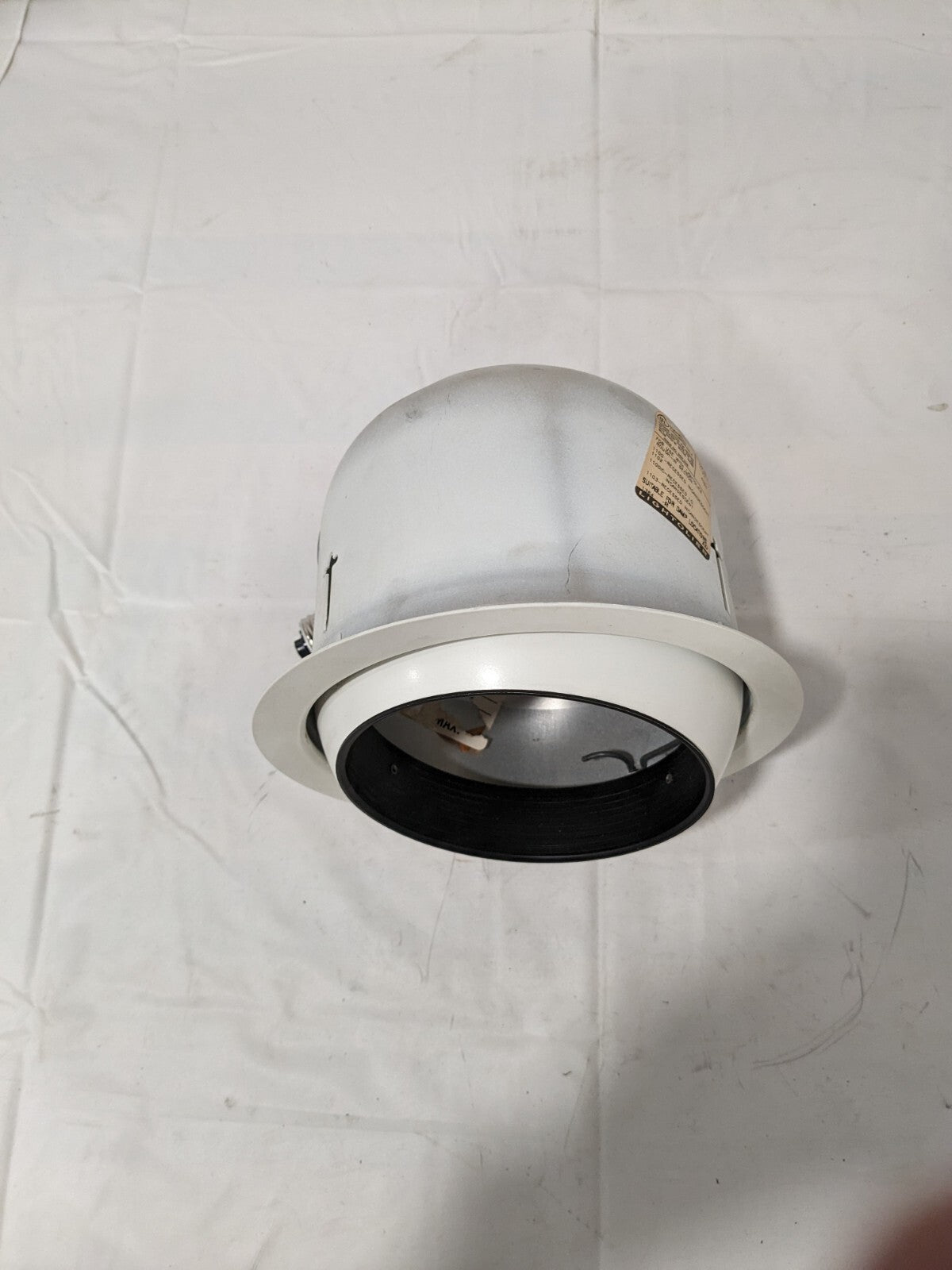 Lightolier Recessed Down Light Reflector Trim Matte White 1123