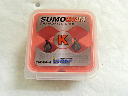 Iscar Sumocham Replaceable Drill Head ICK 0445 Grade IC908 Qty. 2 5508890