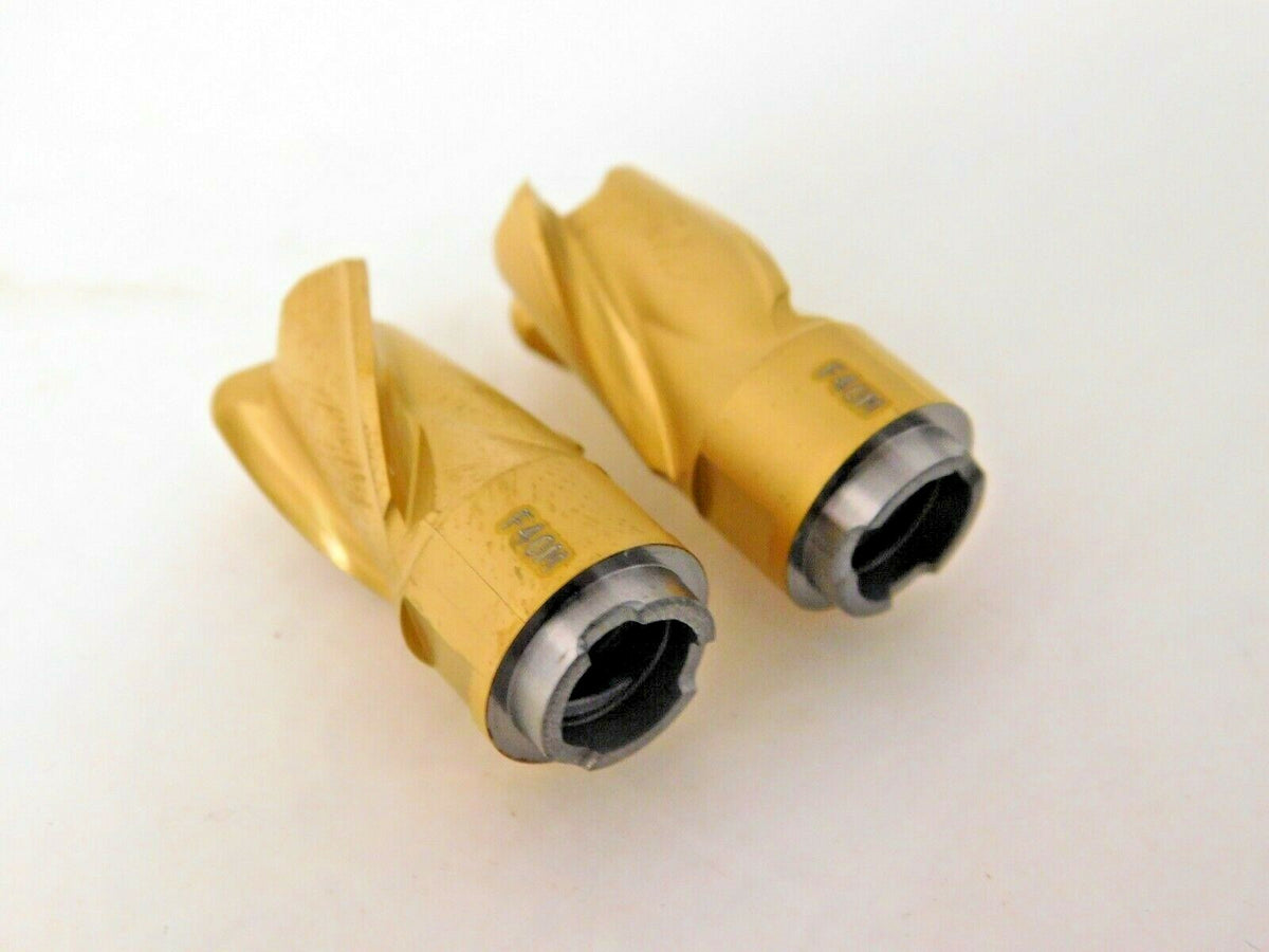 Seco Carbide Milling Tip Inserts MP12-12014R24Z3-E04 Grade F40M Qty 2 51740