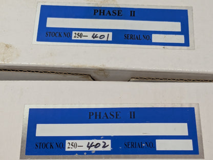 Phase II 5 Piece Tool Holder Set Series CA W/O TOOL POST 251-444 INCOMPLETE