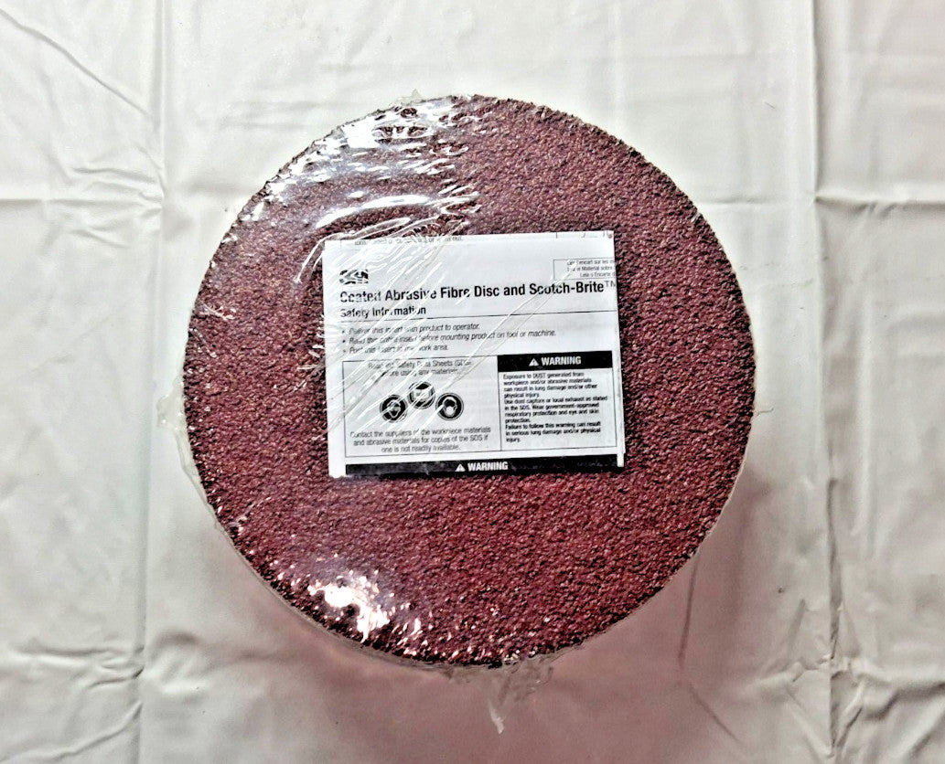 3M Aluminum Oxide Fibre Discs 381C 7" x 7/8" 24 Grit  QTYT25 7000118931