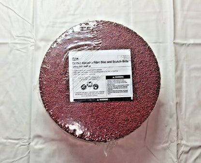 3M Aluminum Oxide Fibre Discs 381C 7" x 7/8" 24 Grit  QTYT25 7000118931