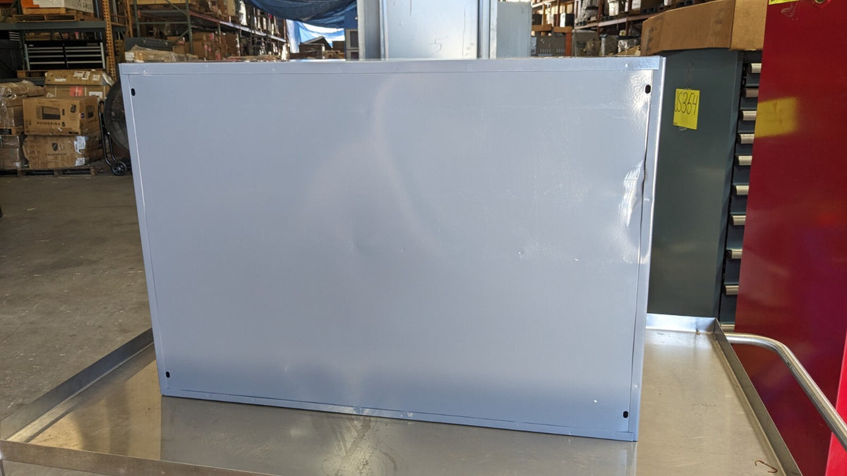 DURHAM Wall Steel Storage Cabinet 33-3/4" Wide 12-7/8" Deep 23-7/8" High Damage