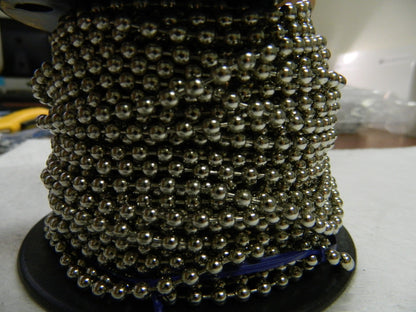 Professional 01727072 #10 Trade Size Brass Ball Chain 100'