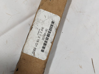 O1 Oil-Hardening Flat Stock: 3/4" Thick, 1" Wide, 18" Long NS06148100