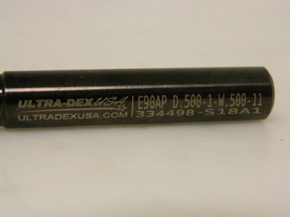 Ultra-Dex Index EM Cutter .500" Shk Diam .975" Cut Depth E90AP-D-500-1-W-500-11