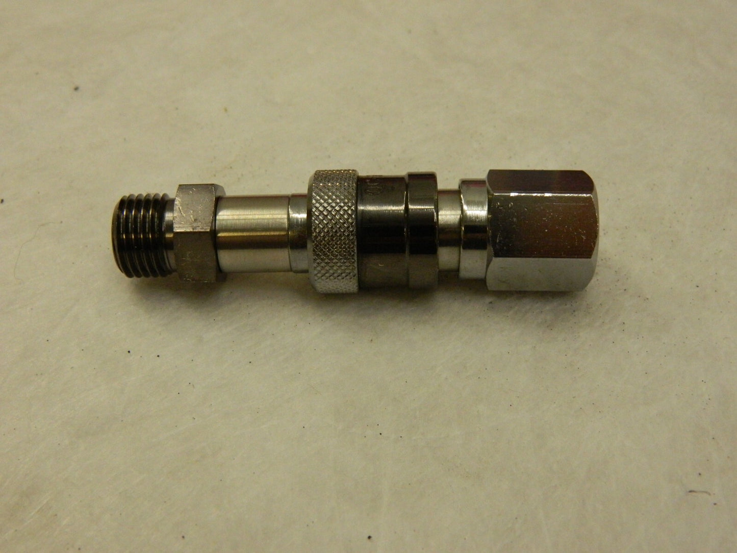 9/16 Thread, RH Oxygen & LH Fuel Pair Hose to Hose Quick Connector QC-RHX