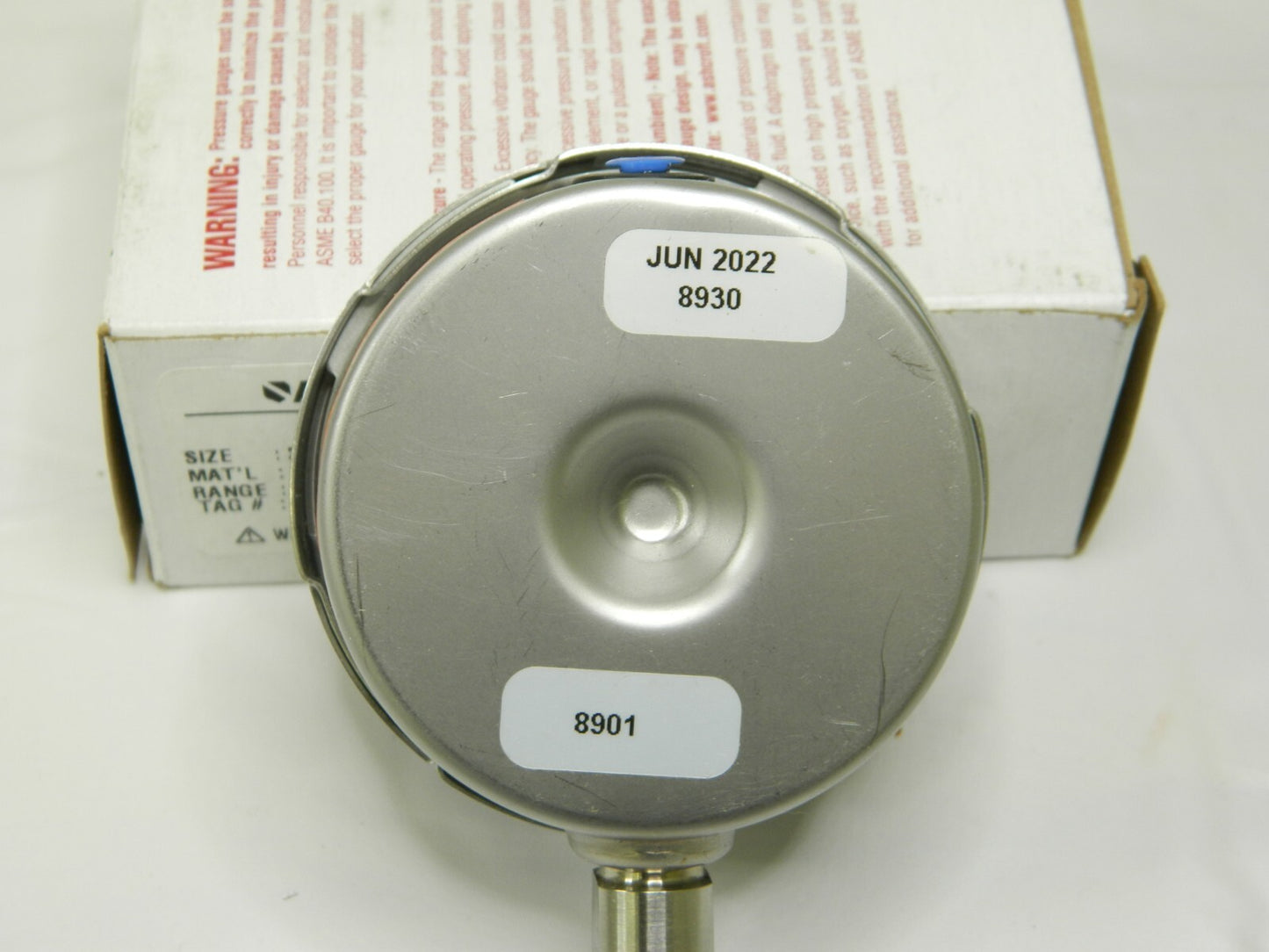 ASHCROFT Pressure Gauge: 2-1/2" Dial, 0 to 600 psi, 1/4" Thread, NPT 94481