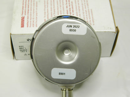ASHCROFT Pressure Gauge: 2-1/2" Dial, 0 to 600 psi, 1/4" Thread, NPT 94481