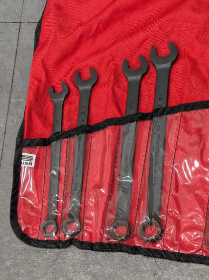 Proto Combination Wrench Set: 12 Pc, 1/2 to 1-1/4" Wrench J1200FBASD INCOMPLETE