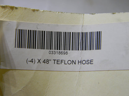 Flexible Metal Hose Assembly 1/4" x  48" Male Pipe Brass 03318698