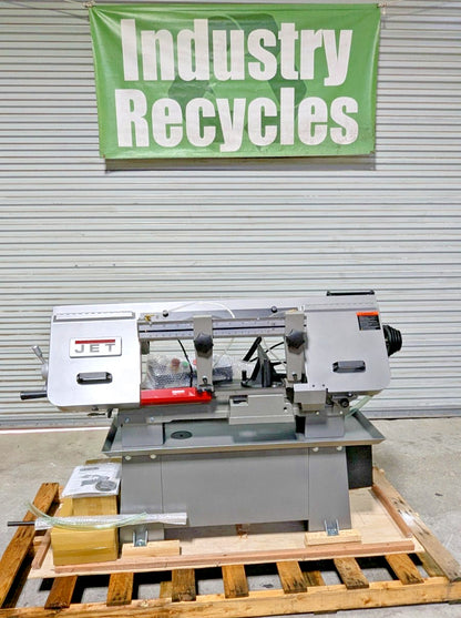 JET J-7015 8"x13" Horizontal Bandsaw  115/230V  1-1/2HP  Step Pulley D