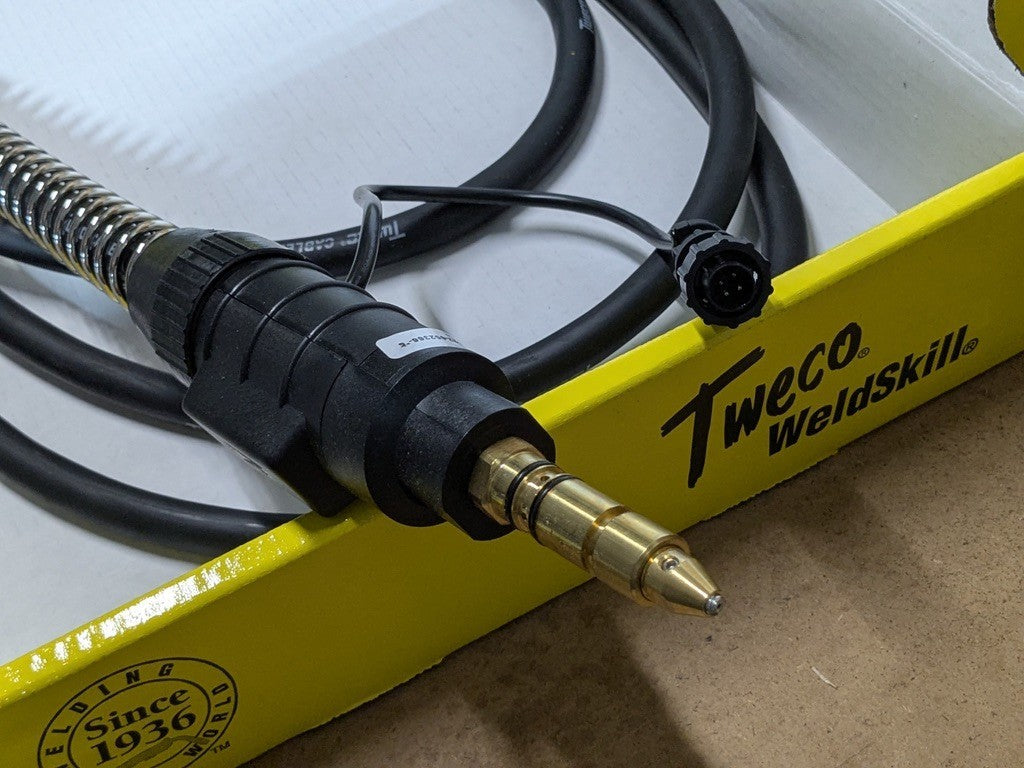 Tweco WeldSkill Air-Cooled MIG Welding Gun 250 Amp 15 Ft. Cable WM250M154045