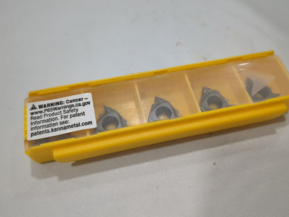 KENNAMETAL 5pc Laydown Threading Inserts LT16NRG60CB KC5025 Carbide 1698209