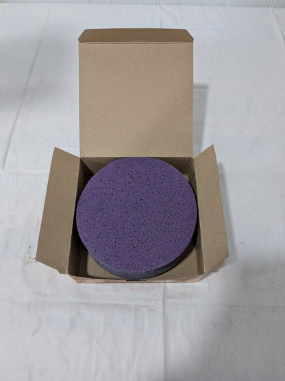 (50) 3M Hook & Loop Disc: 6" Dia, 80G, Coated, Precision Shaped Ceramic 86852