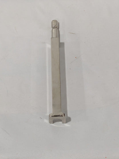 Mountz 5/16" Open End Crowfoot Spanner 1/4 Hex x 3" Lg 061628