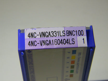 Sumitomo PCBN Turning Insert 4NCVNGA331LS Grade BNC100 45209210