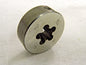 Vermont Tap &amp; Die Carbon Steel Round Die 1/8-27 UNS x 1-1/2" OD 405251