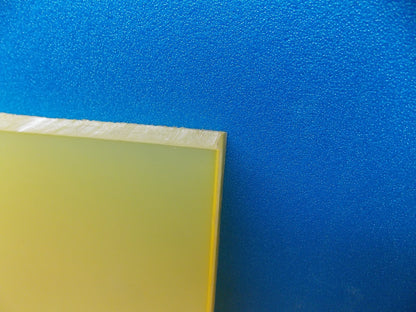 Professional Polyurethane Plastic Sheet 24" x 24" x 3/4" Natural