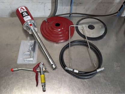 Alemite Ram Air Motor Grease Pump and Cover Assembly for 35 lb. Drums 9911-H1