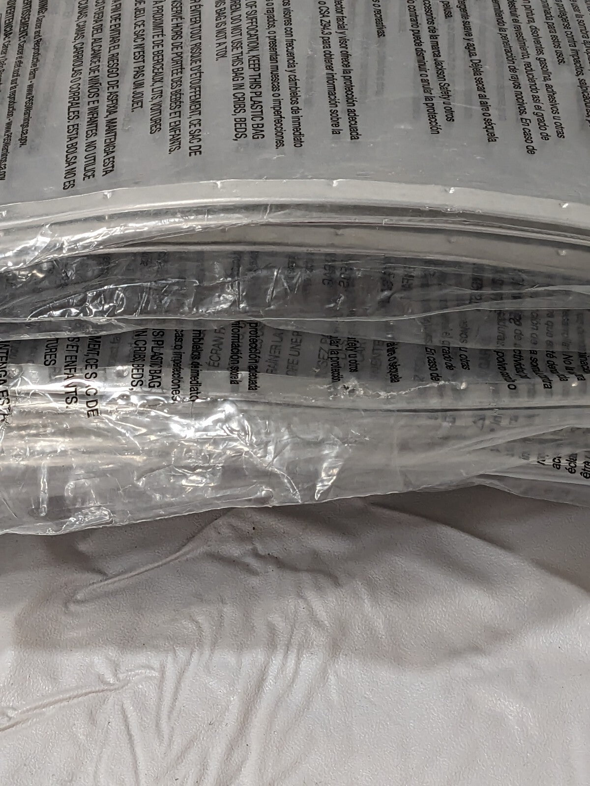 Jackson Face Shield Replacement Window, Clear, 9" High, 0.04" Thick Qt