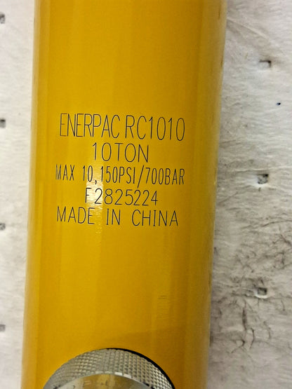 Enerpac Portable Hydraulic Cylinder 11Ton 10.13" Stroke RC1010